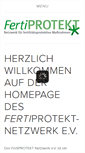 Mobile Screenshot of fertiprotekt.com